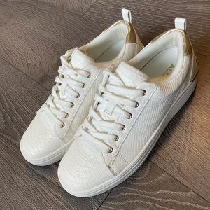 Aldo Women’s White Sneakers